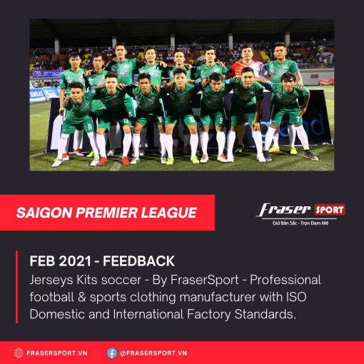 Bộ quần áo bóng đá thiết kế Saigon Premier League