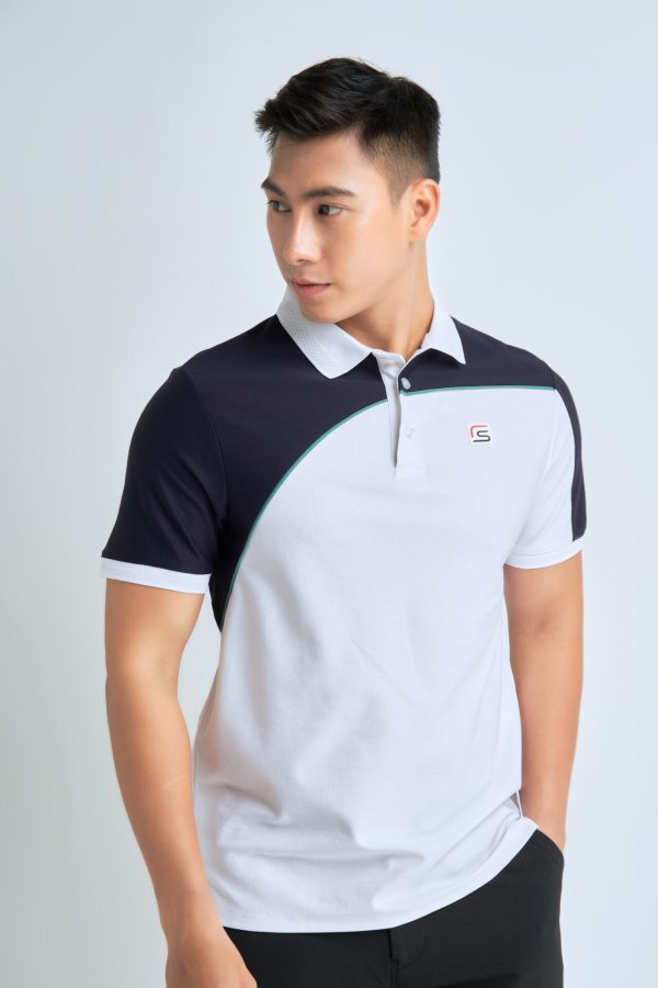 Áo Polo Họa Tiết Chéo